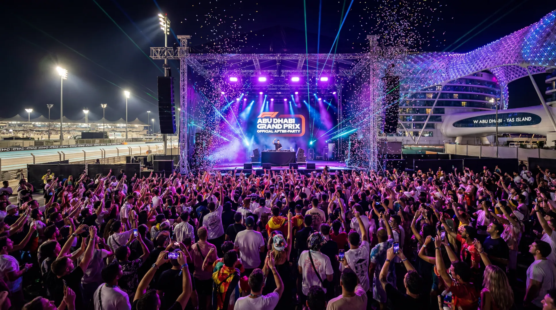 Live Entertainment & After-Race Party Vibes