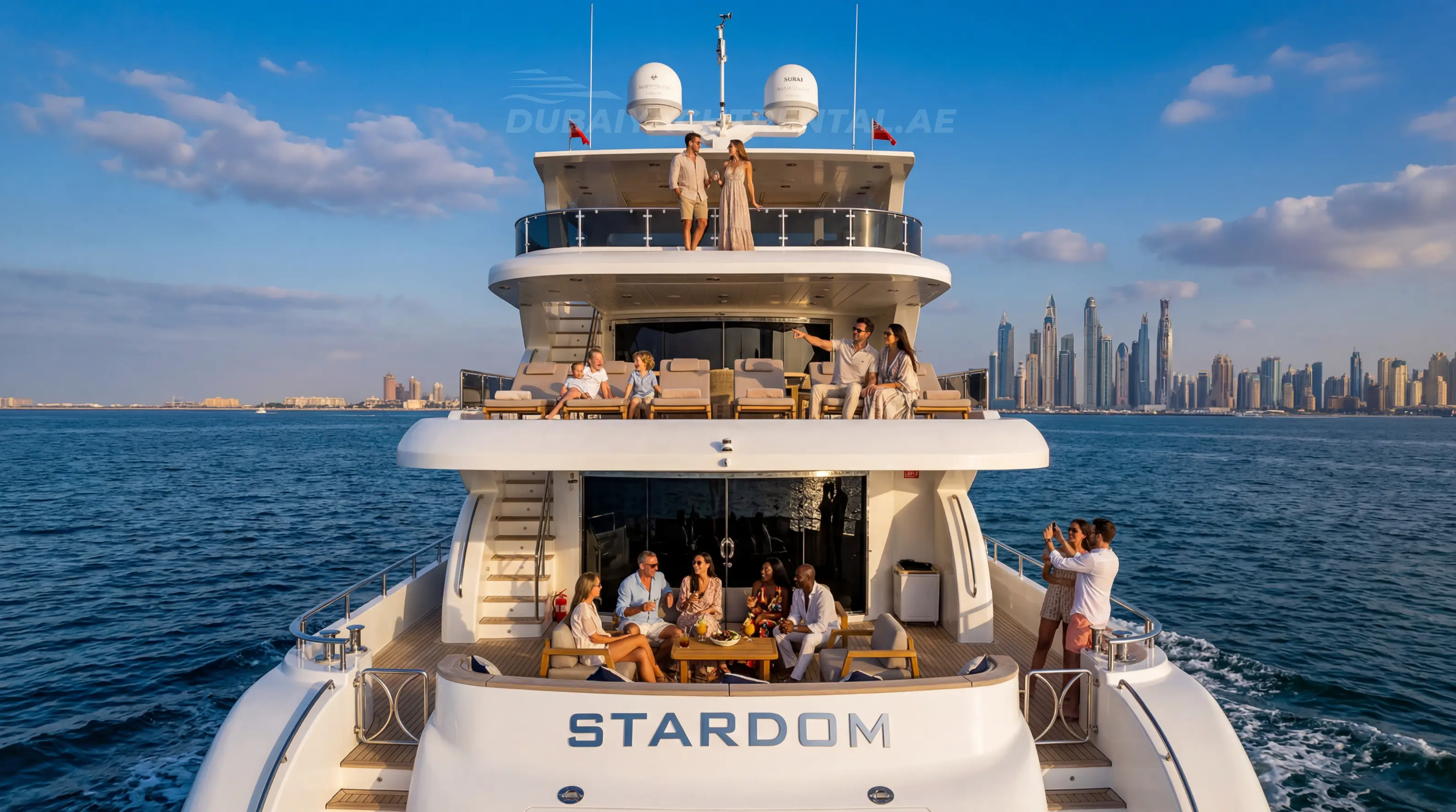 Dubai Marina yacht tour