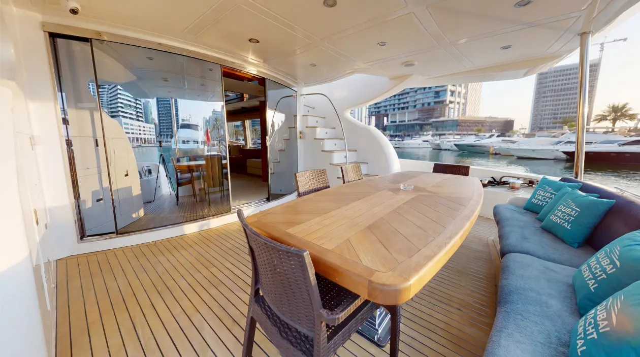 Majesty 88ft Motor Yacht, refitted in 2022