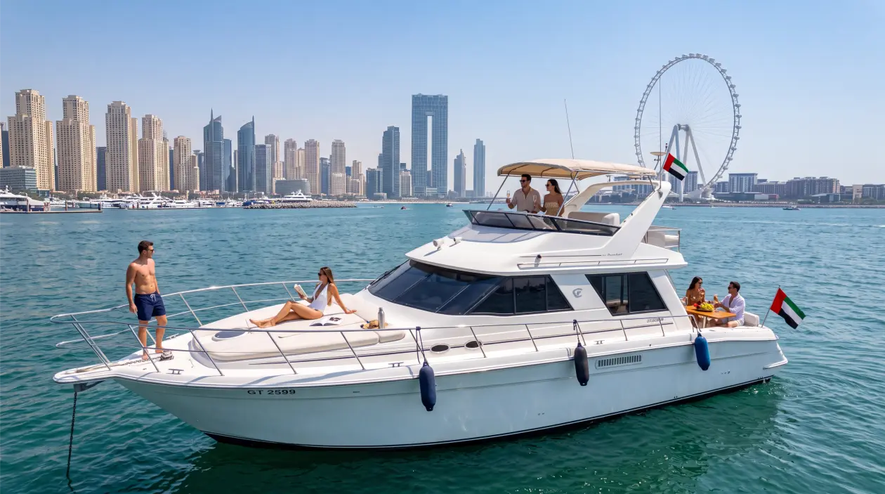 Dubai Marine 58ft Motor Yacht, refitted in 2023