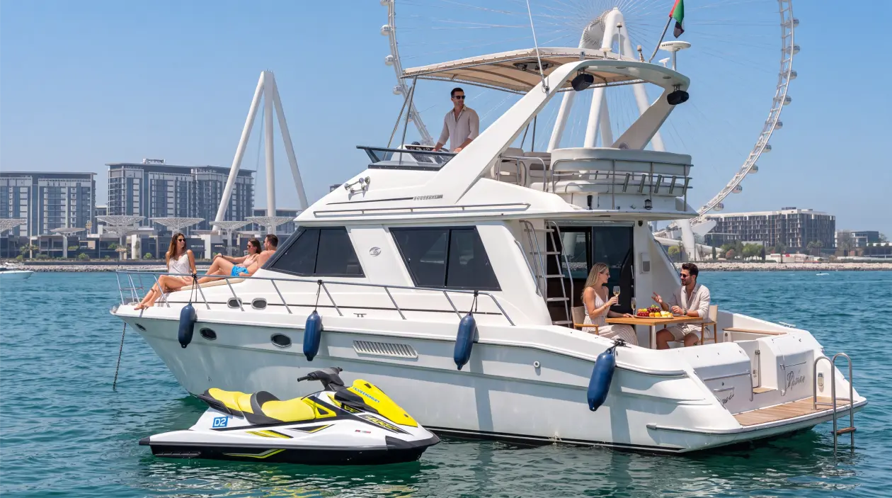 Dubai Marine 58ft Motor Yacht, refitted in 2023