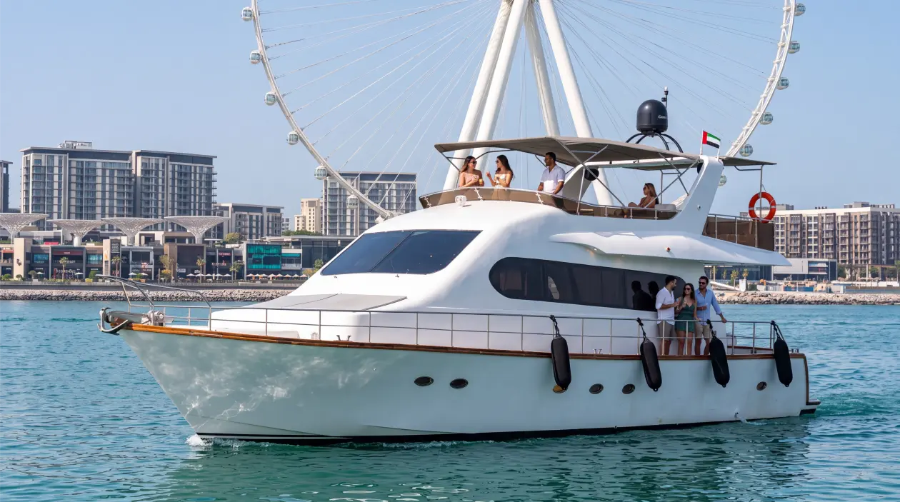 Dubai Marine 80ft Motor Yacht, refitted in 2022