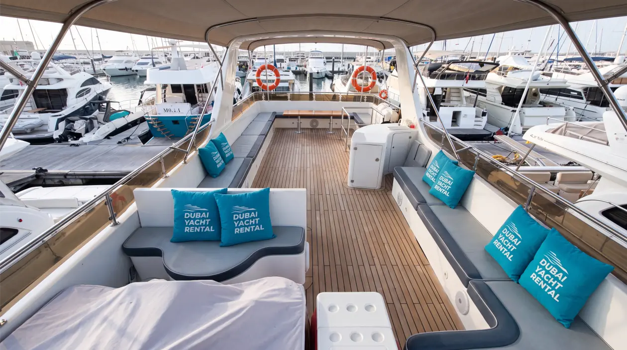 Dubai Marine 80ft Motor Yacht, refitted in 2022