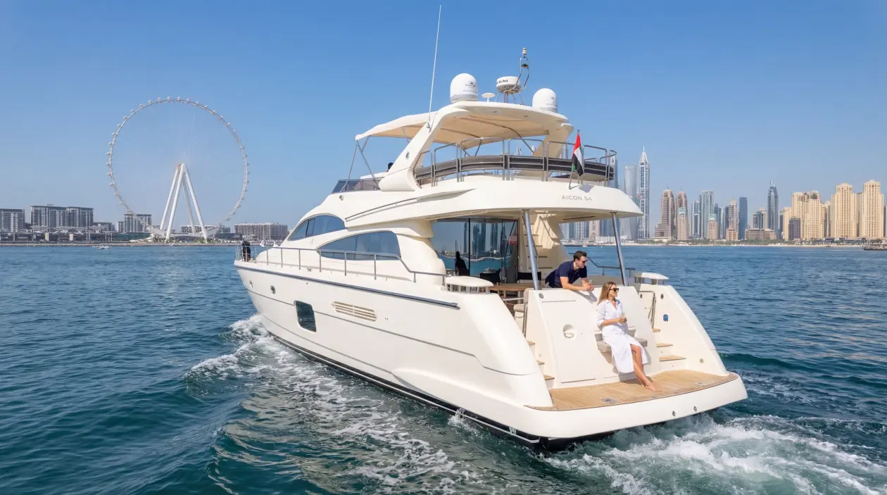 Aicon 64ft Motor Yacht, built in 2008