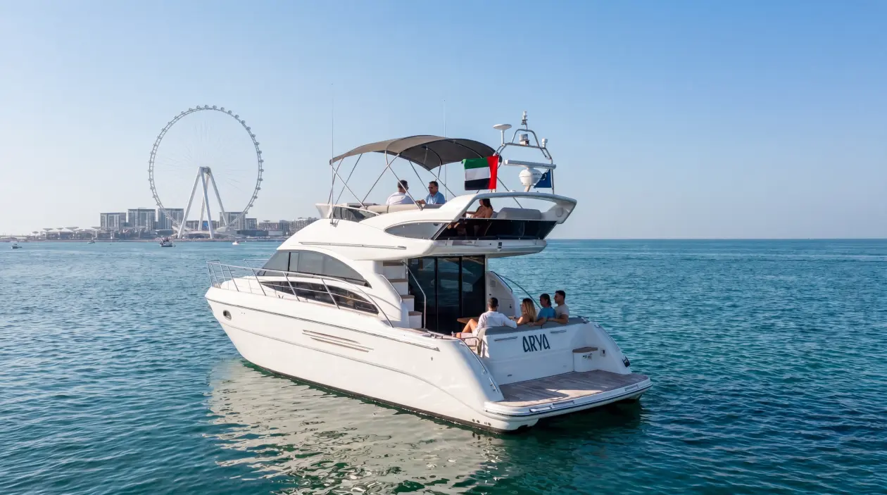 Arya 42ft Motor Yacht, refitted in 2023