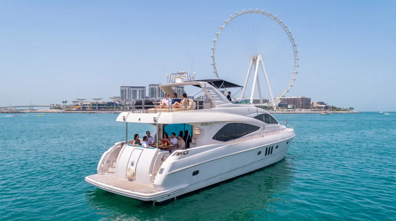 Majesty 77ft Motor Yacht, built in 2014