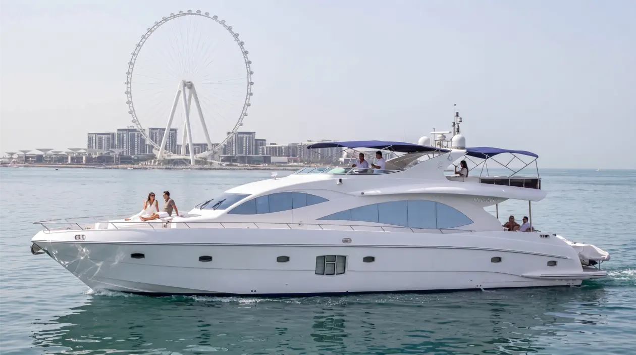 Majesty 88ft Motor Yacht, refitted in 2022
