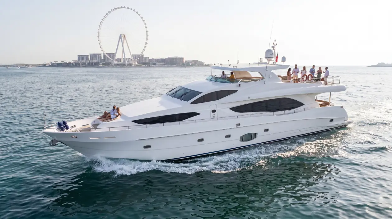 Majesty 101ft Motor Yacht, refitted in 2023