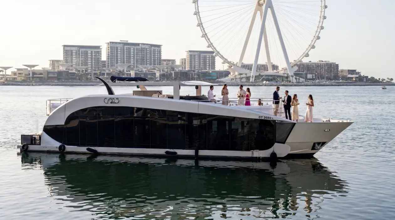 Dubai Marine 75ft Motor Yacht, refitted in 2024