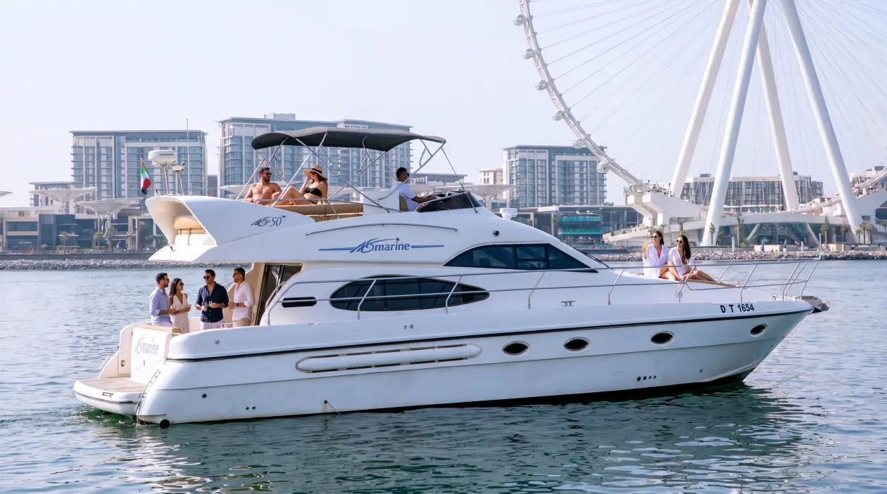 Al shaali Marine 52ft Motor Yacht, refitted 2023