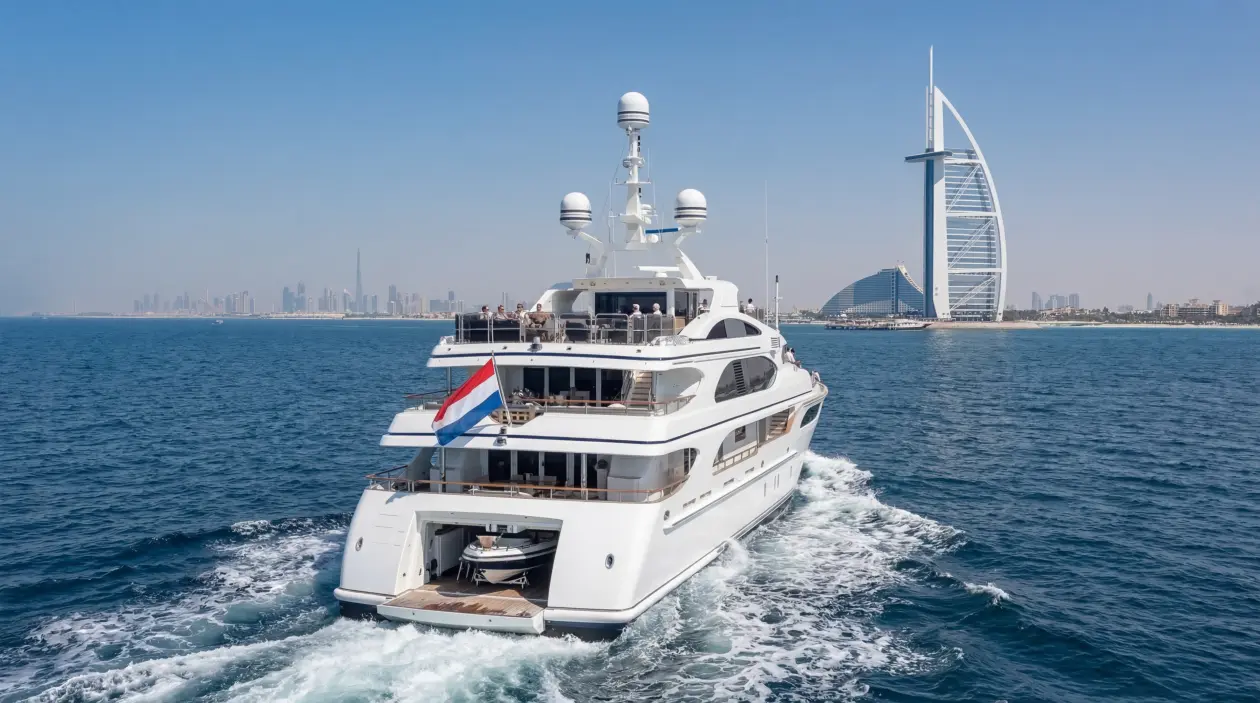 Benetti 200ft Superyacht Dubai — Charter