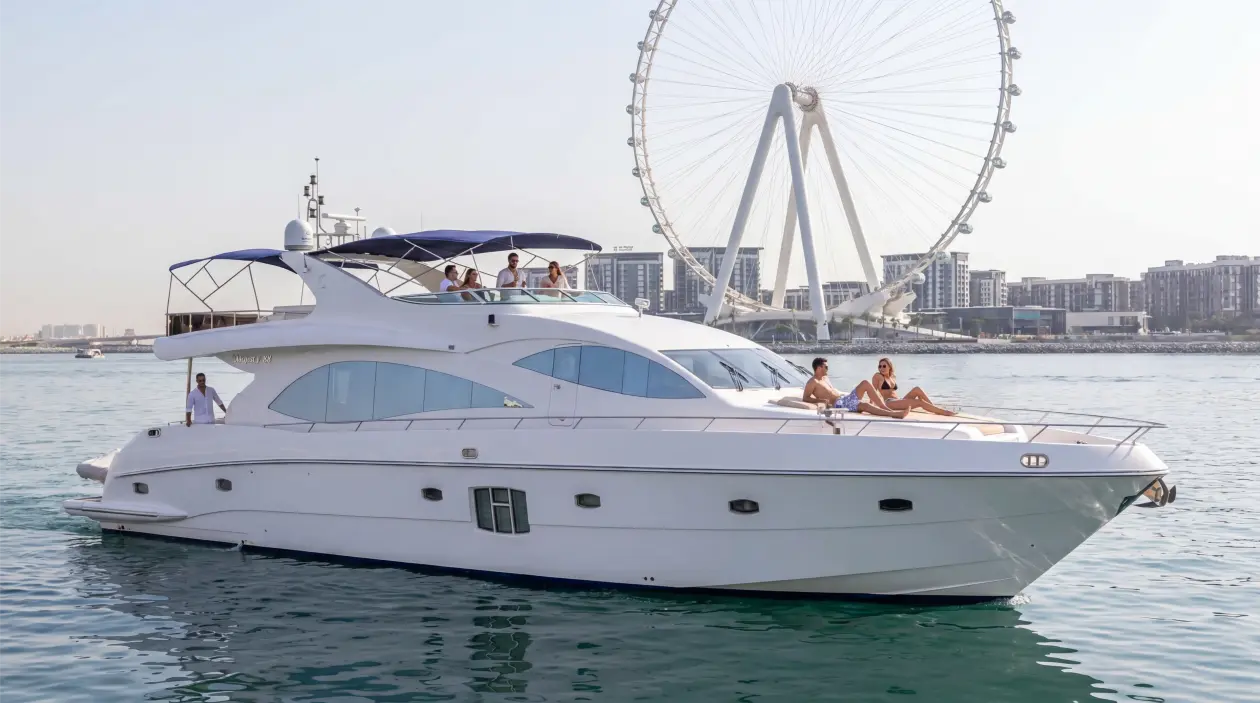 Majesty 88ft Motor Yacht, refitted in 2022