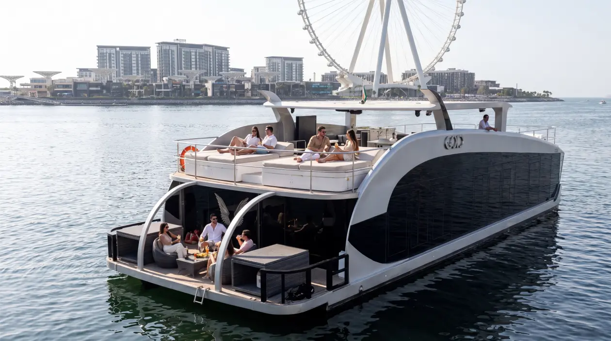 Dubai Marine 75ft Motor Yacht, refitted in 2024