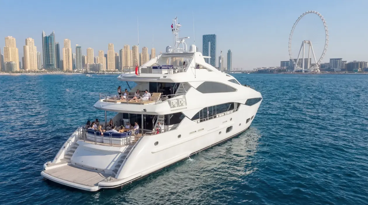 Sunseeker 131ft Superyacht Dubai — refitted in 2024