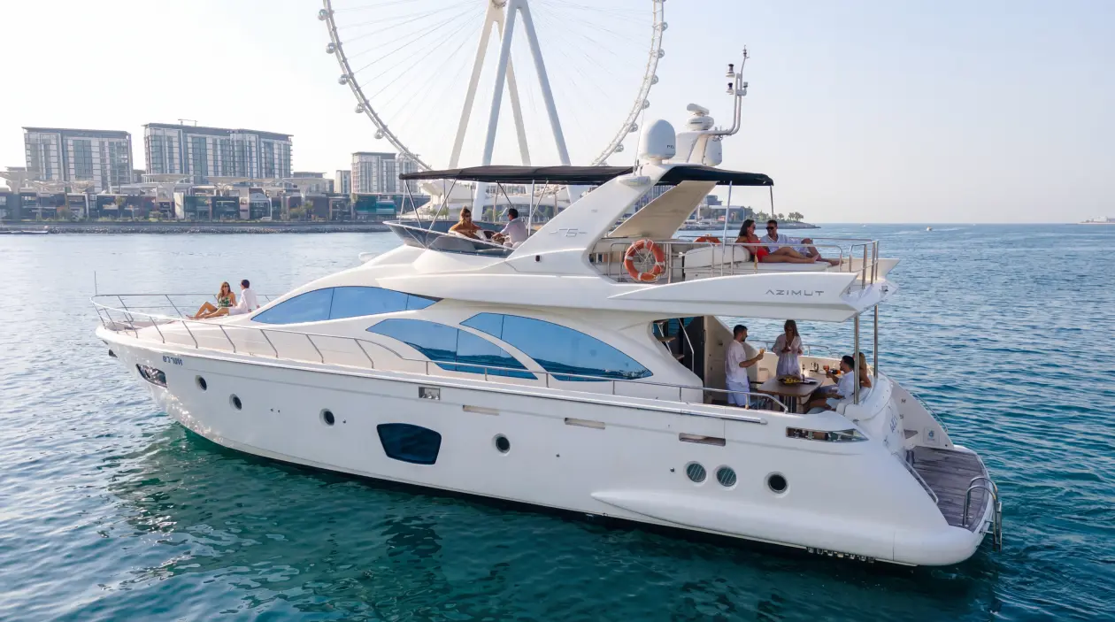 Azimut 75ft Motor Yacht, refitted in 2024