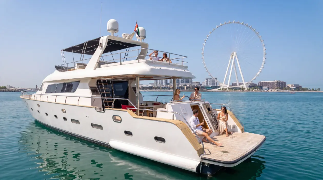 Al Shaali Marine 95ft Motor Yacht, built in 2014