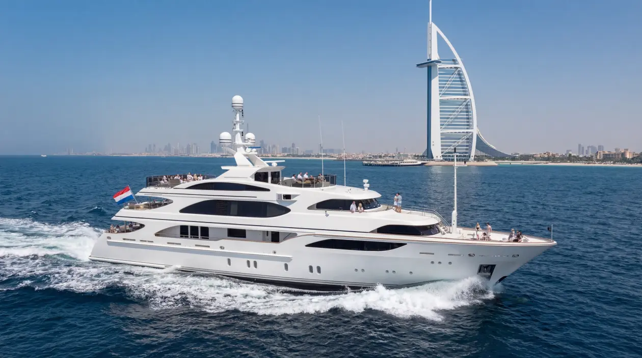 Benetti 200ft Superyacht Dubai — Charter