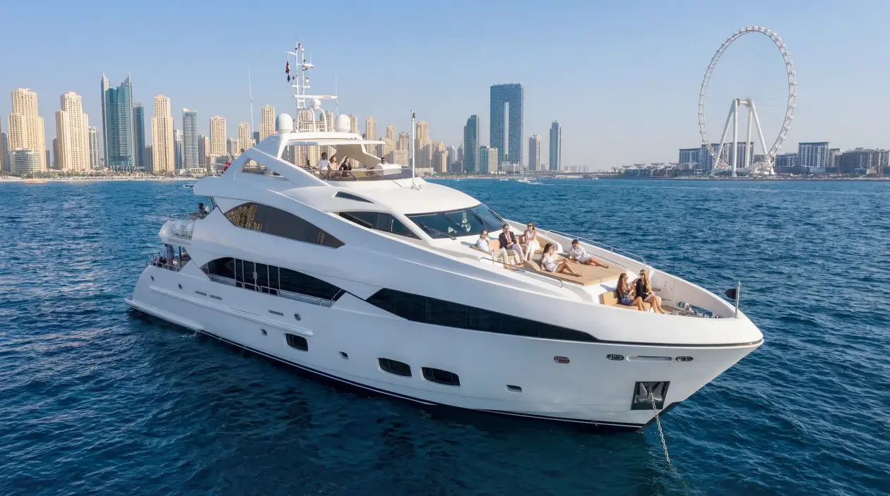 Sunseeker 131ft Superyacht Dubai — refitted in 2024