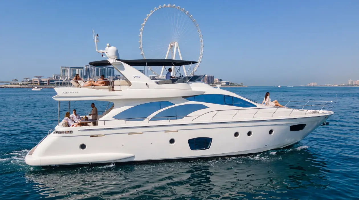 Azimut 75ft Motor Yacht, refitted in 2024