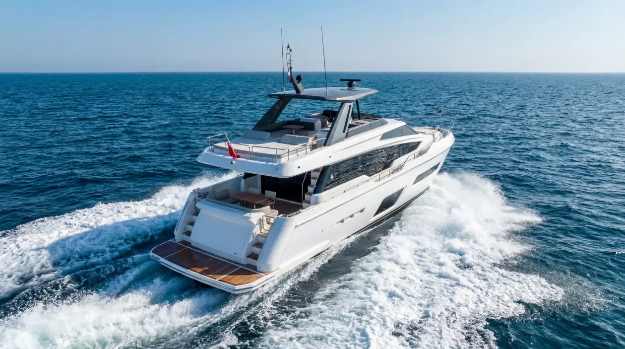 Ferretti 78ft Motor Yacht, built in 2019, refitted in 2024