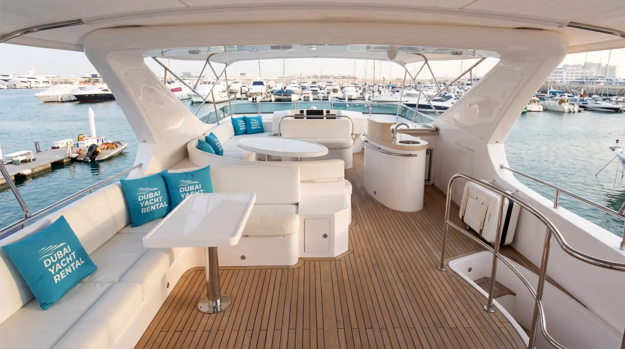Majesty 88ft Motor Yacht, refitted in 2022