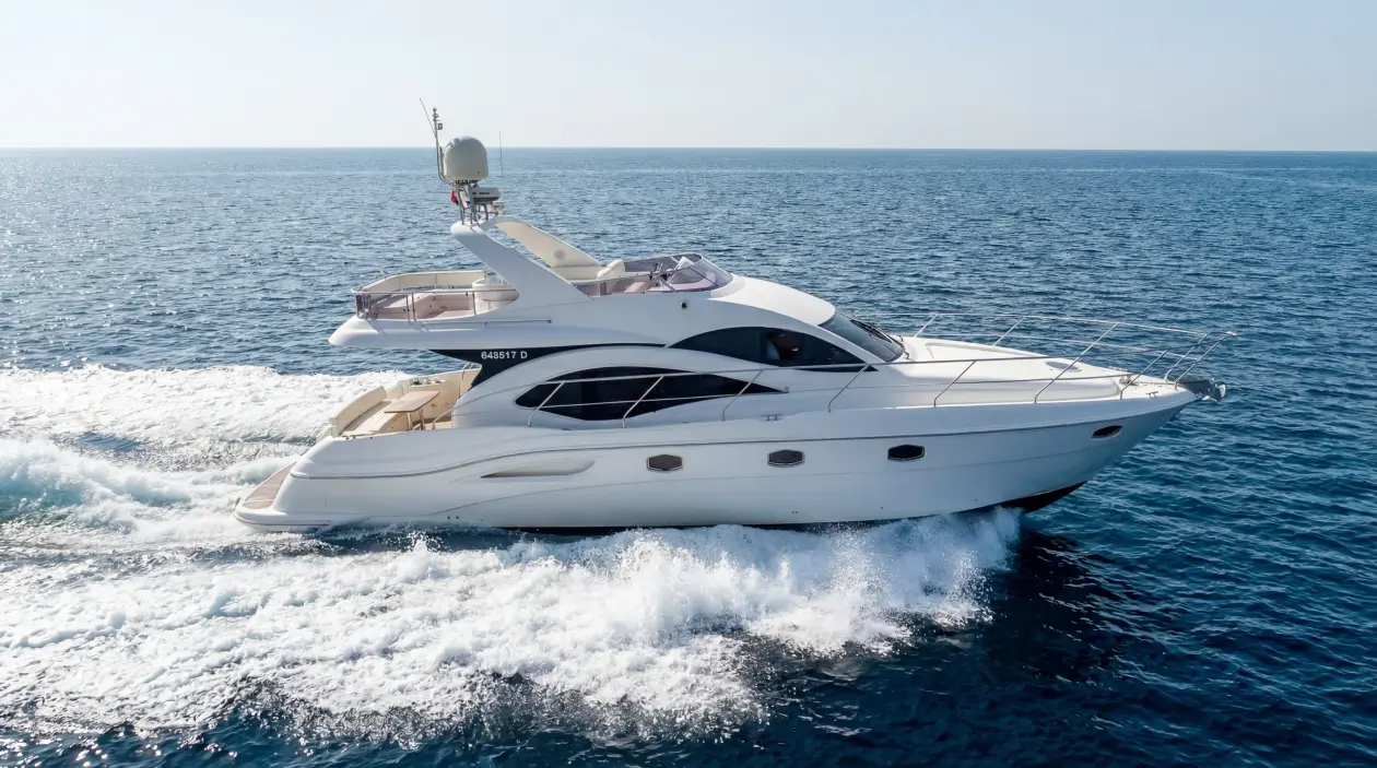 Majesty 50 ft Motor Yacht, refitted in 2024