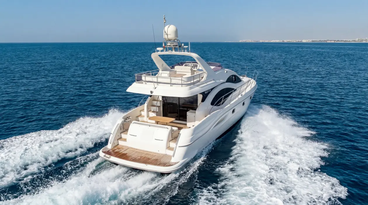 Majesty 50 ft Motor Yacht, refitted in 2024