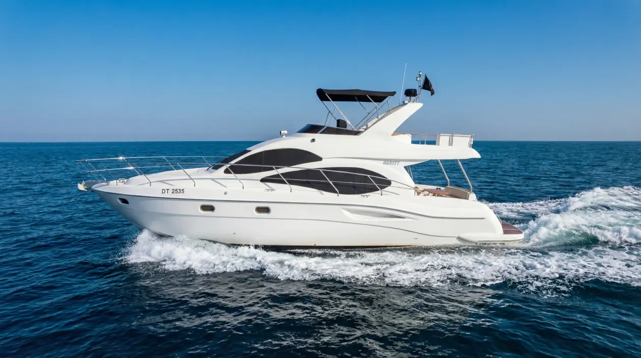 Majesty 50 ft Motor Yacht, refitted in 2022