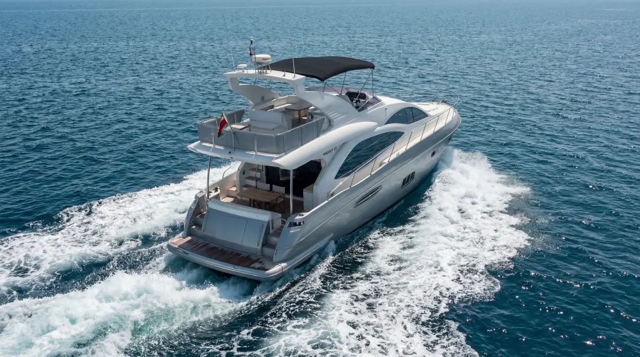 Majesty 59 ft Motor Yacht, refitted in 2024