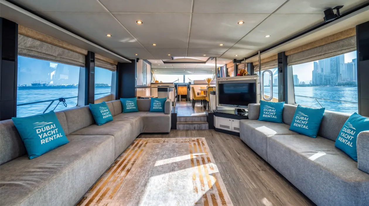 Majesty 77ft Motor Yacht, built in 2014