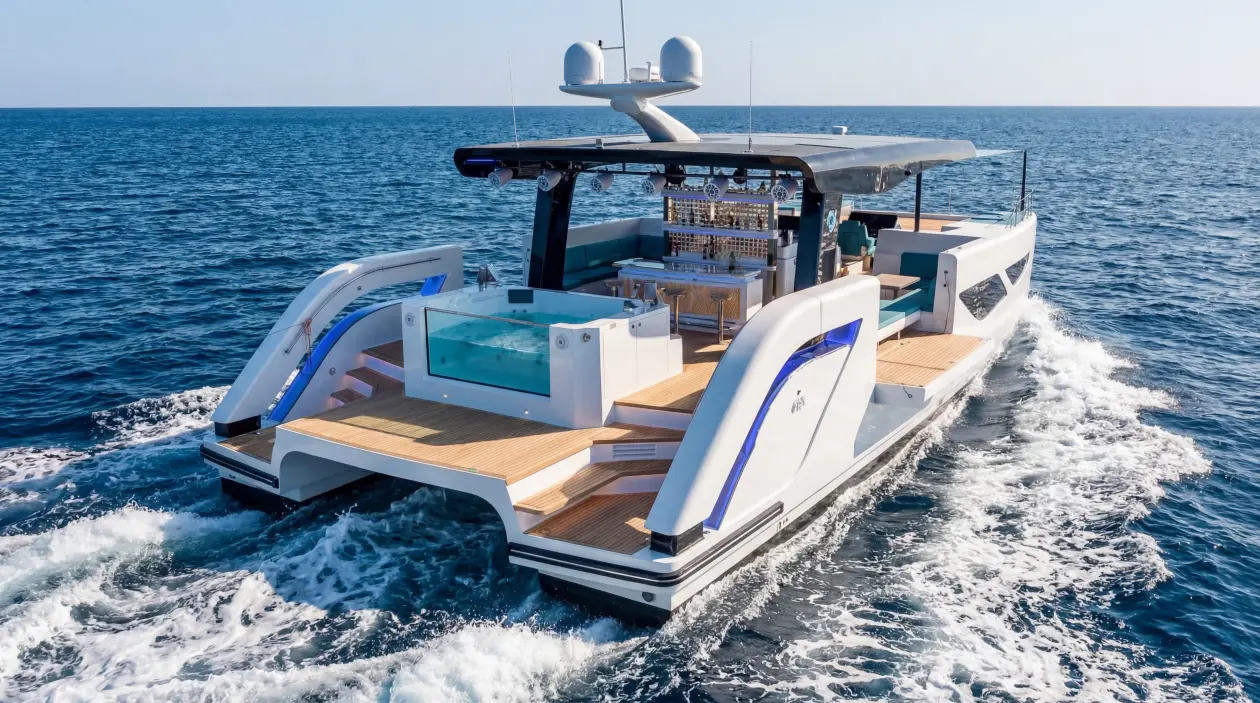 Brand new Skywalker O-55 ft Power Catamaran, built in 2024