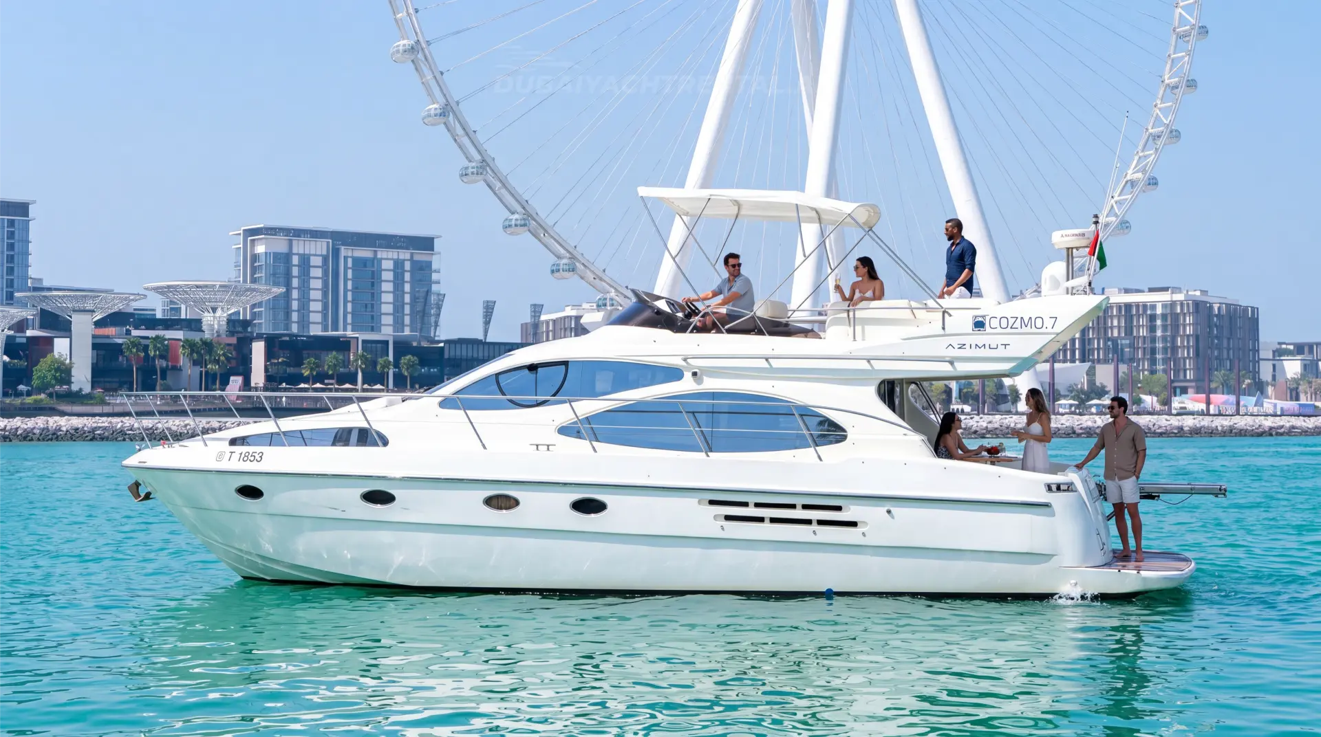 Azimut 50ft Motor Yacht, built in 2006