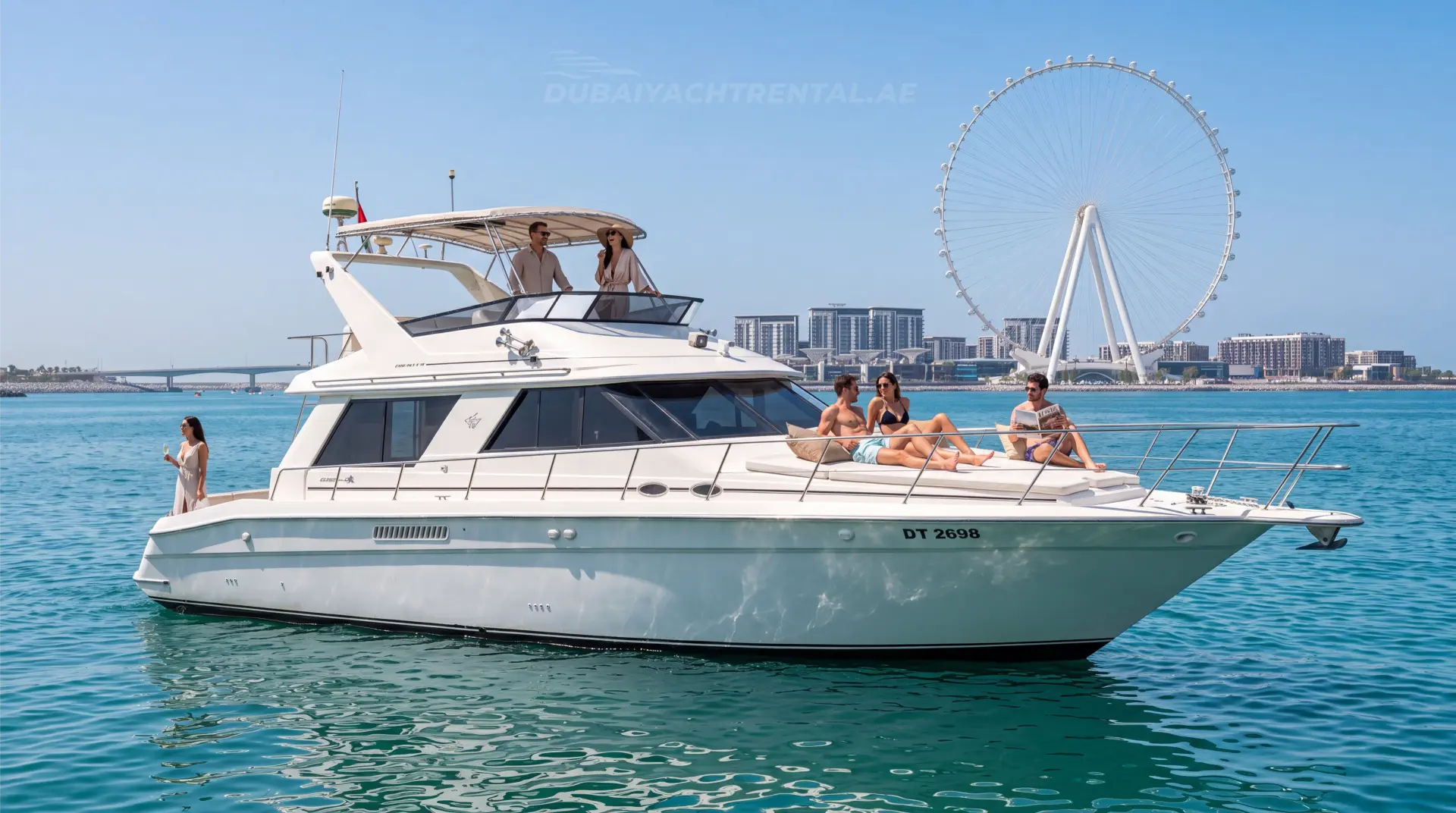 Dubai Marine 58ft Motor Yacht, refitted in 2023