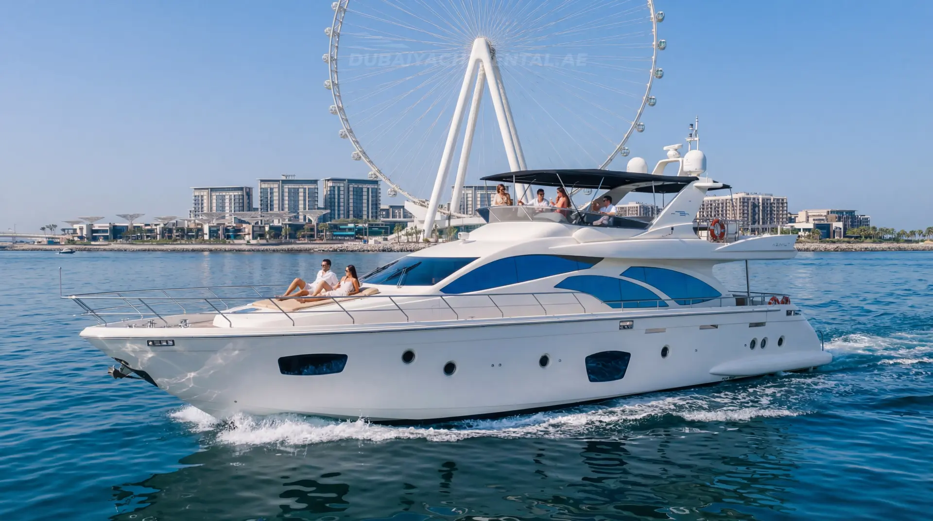 Azimut 75ft Motor Yacht, refitted in 2024