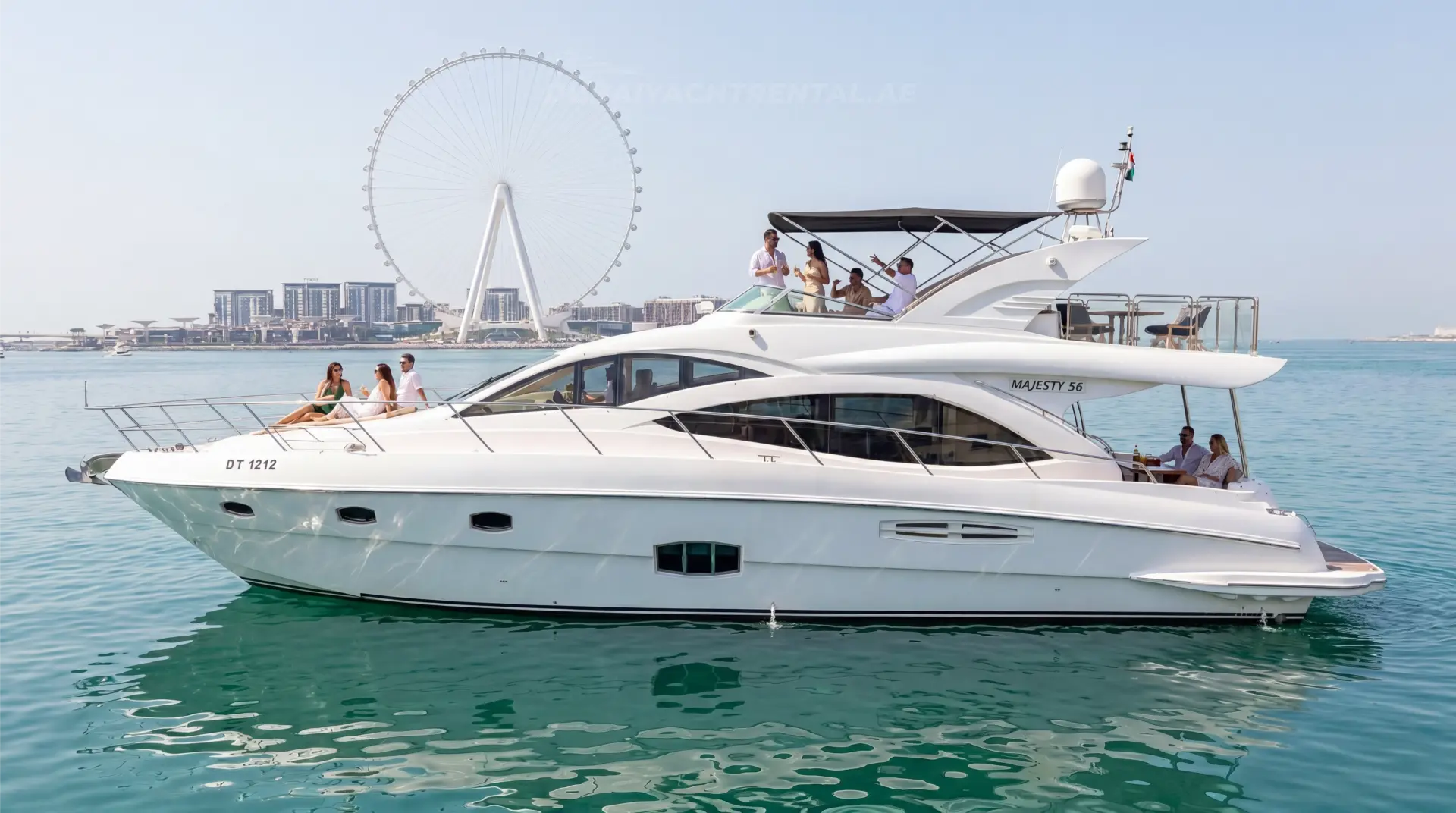 Majesty 56ft Motor Yacht, refitted in 2021