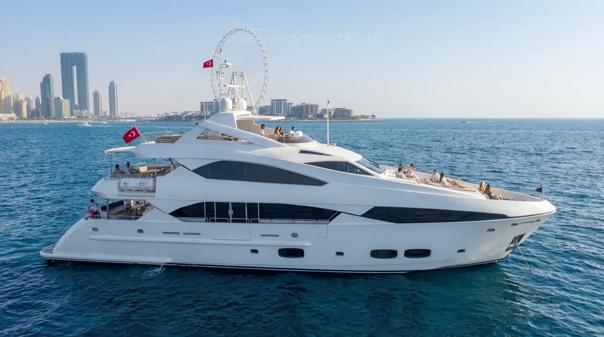 Sunseeker 131ft Superyacht Dubai — refitted in 2024