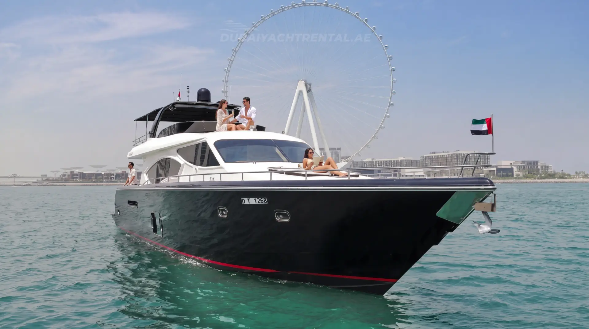 Dubai Marine 95ft Motor Yacht, refitted in 2022