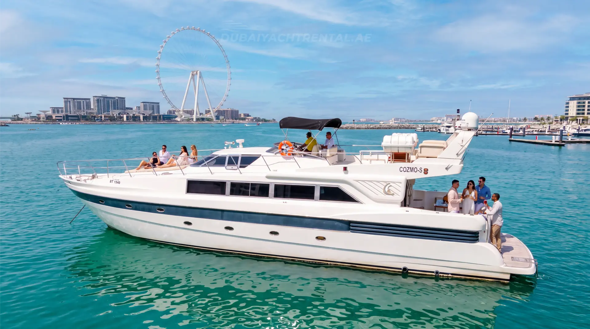 Gulf Craft 88ft Motor Yacht, refitted in 2022