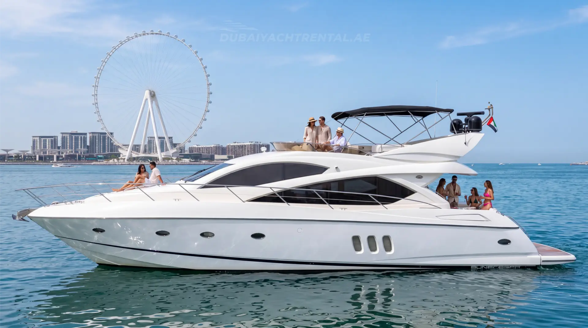 Sunseeker 70ft Motor Yacht, refitted in 2023