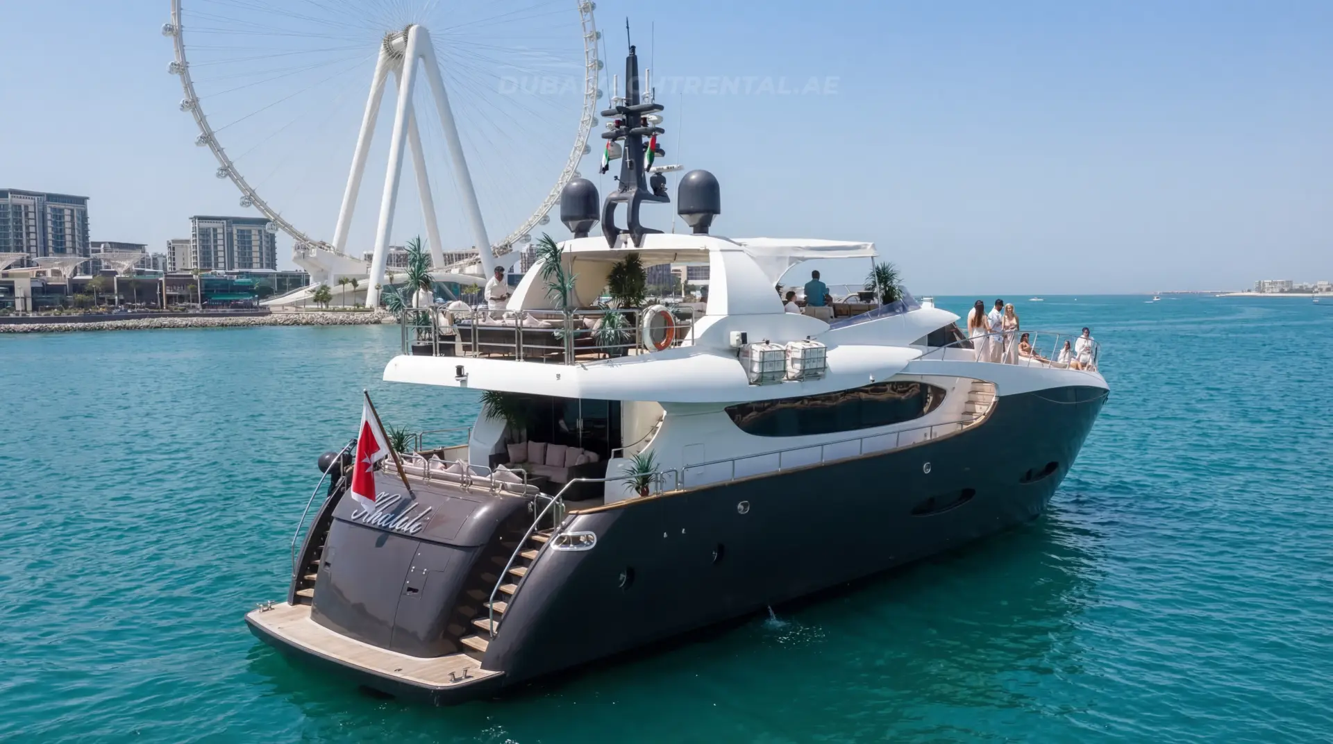 Nedship 107ft Motor Yacht Dubai — refitted in 2023