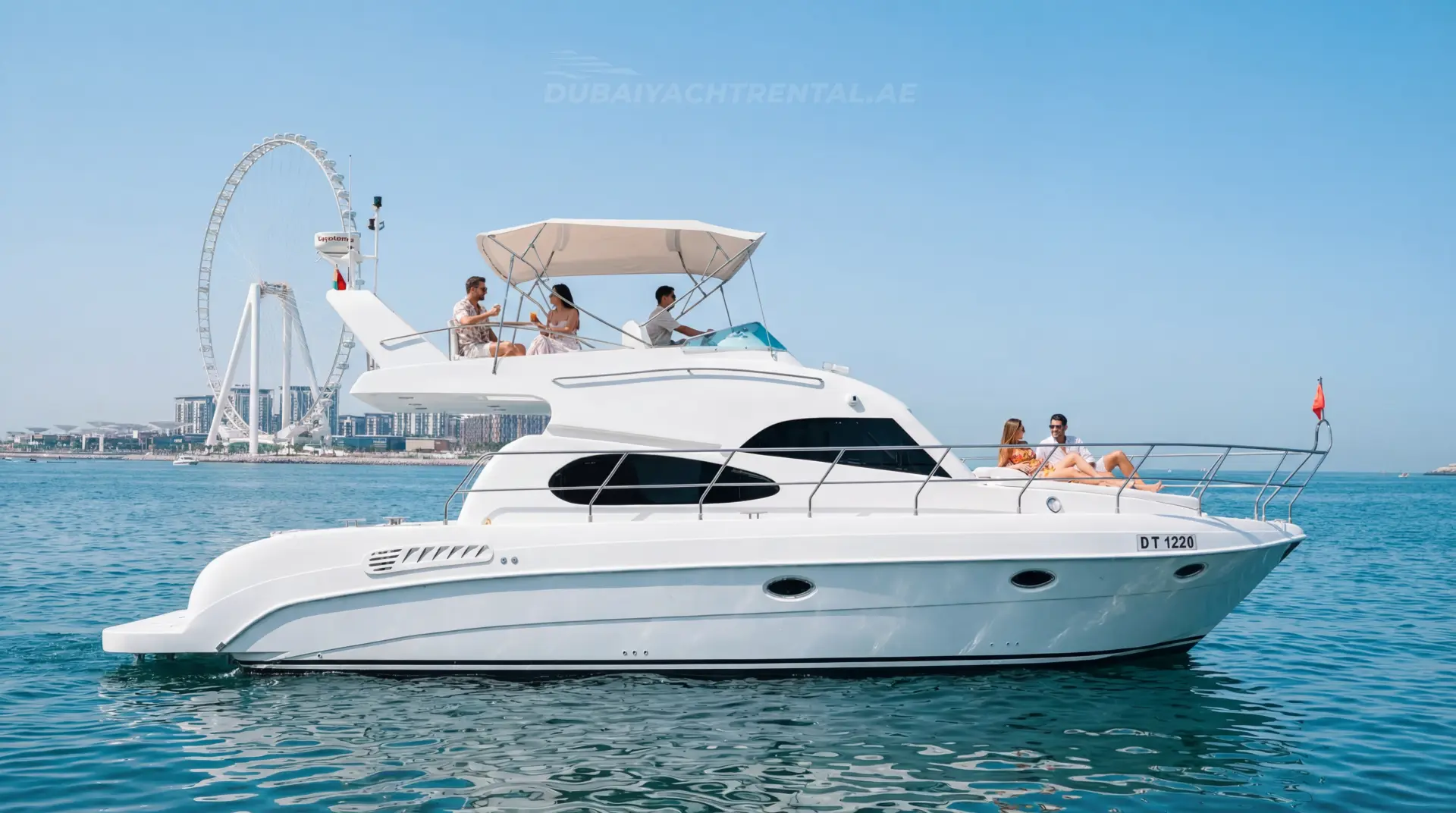 Al Shaali Marine 48ft Motor Yacht, refitted in 2023