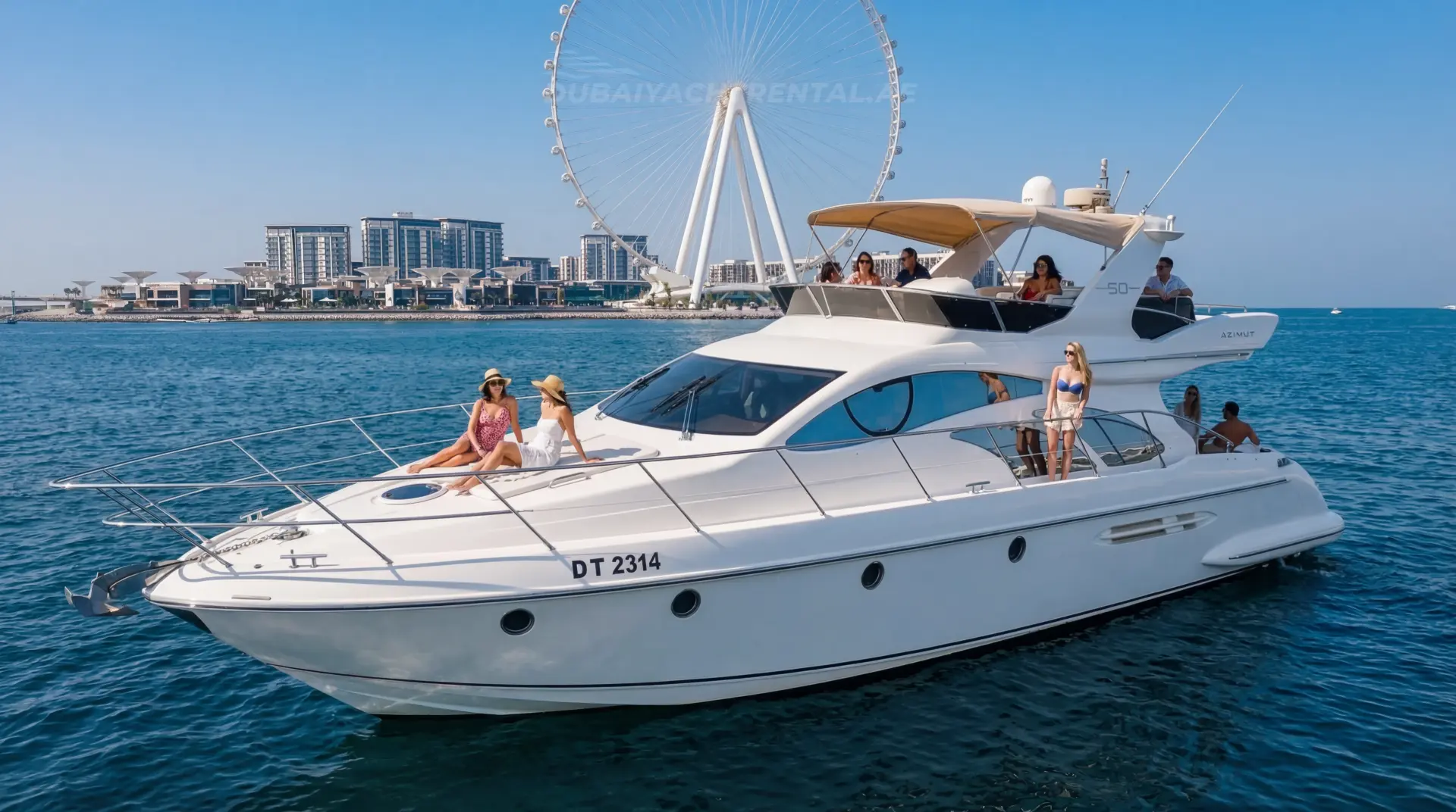 Azimut C-50 ft Motor Yacht, refitted in 2021