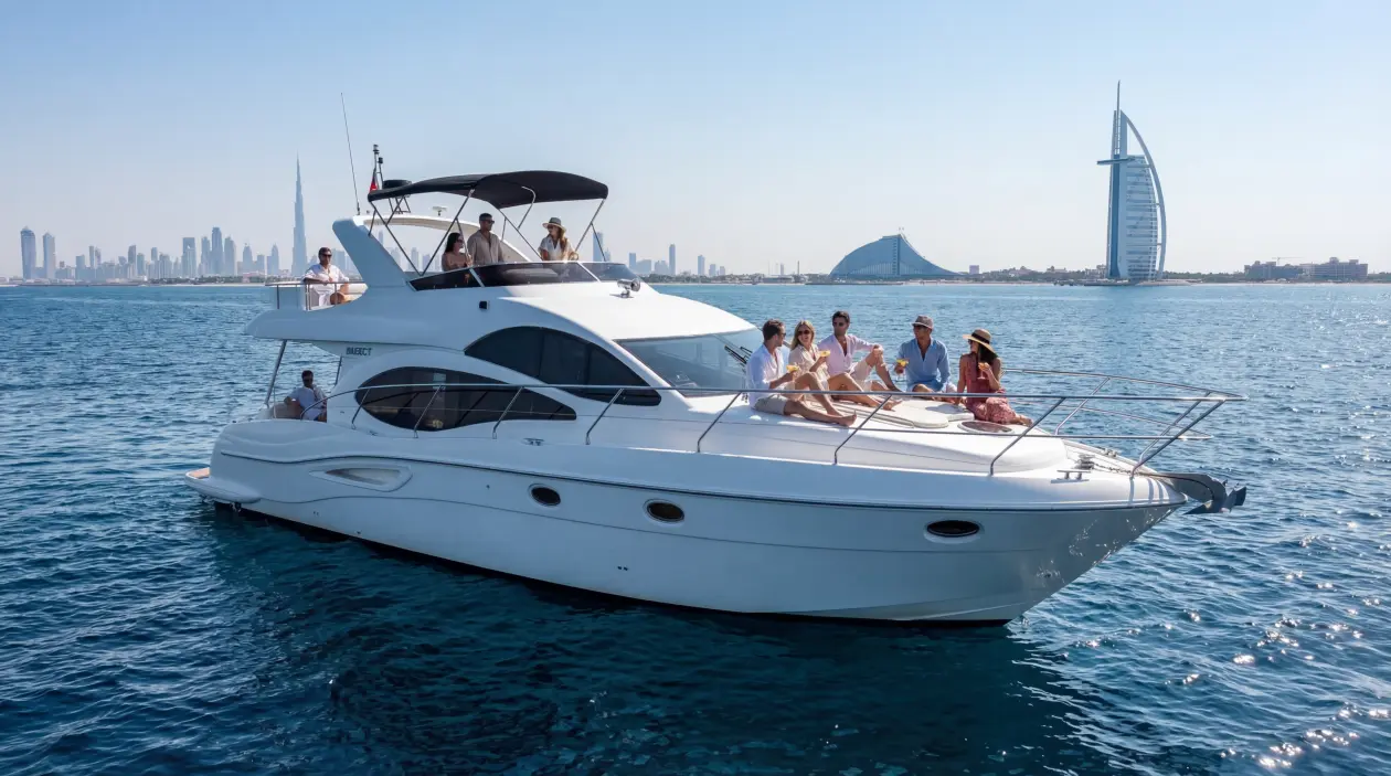 Majesty 50 ft Motor Yacht, refitted in 2022