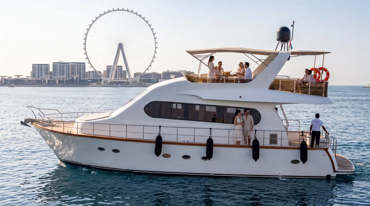 Dubai Marine 80ft Motor Yacht, refitted in 2022