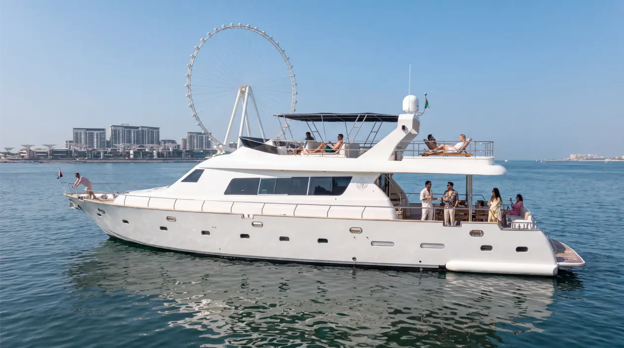 Al Shaali Marine 95ft Motor Yacht, built in 2014