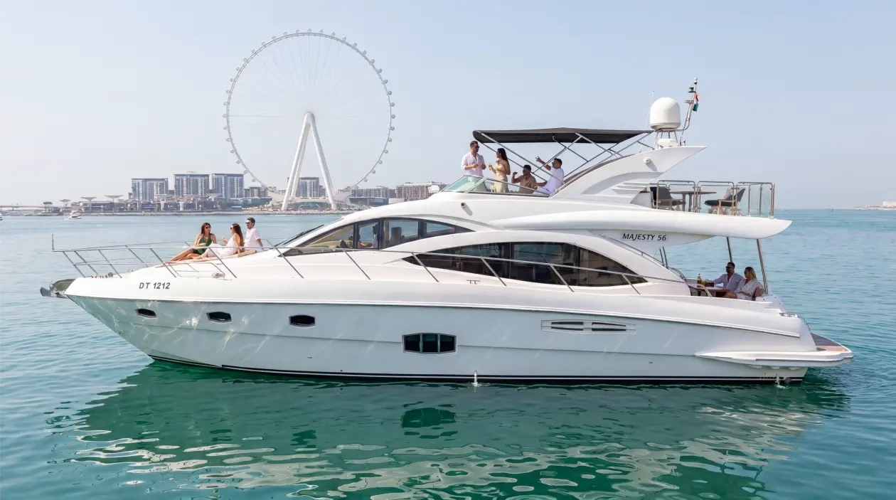 Majesty 56ft Motor Yacht, refitted in 2021