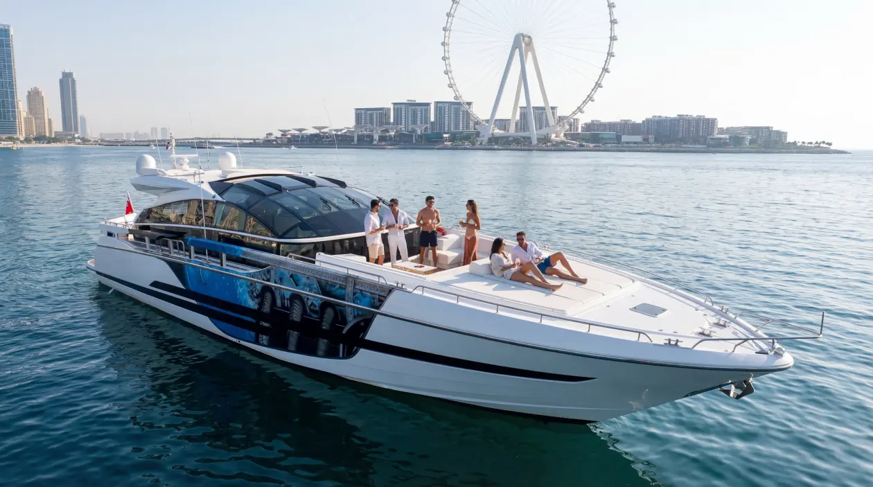 Baia 101ft Motor Yacht, refitted in 2016