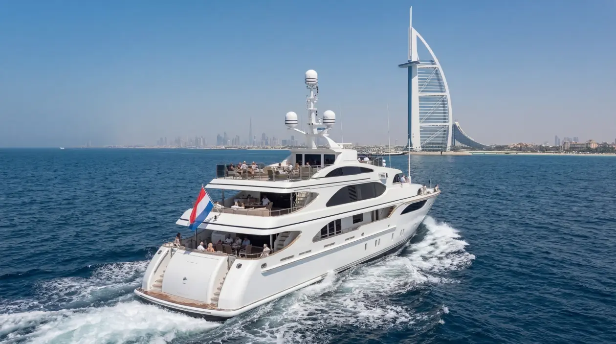 Benetti 200ft Superyacht Dubai — Charter