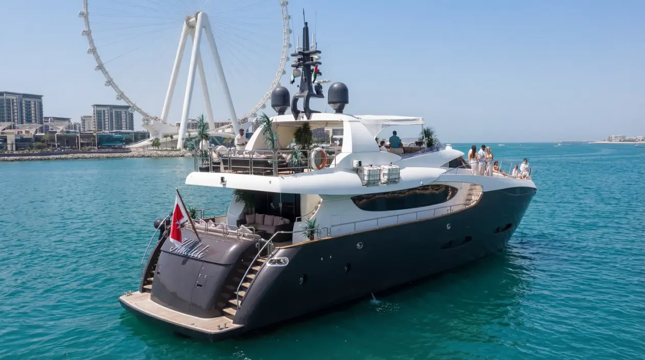 Nedship 107ft Motor Yacht Dubai — refitted in 2023