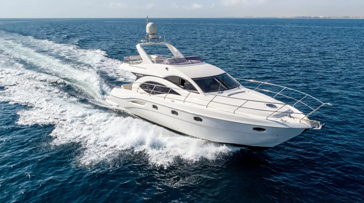 Majesty 50 ft Motor Yacht, refitted in 2024